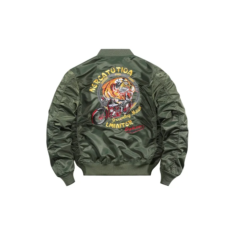 TREK&TRAVEL Baseball Jacket Men's-1