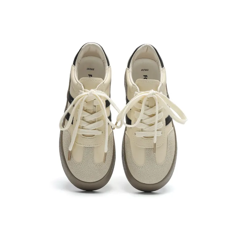 FOREVER 21 Height Increasing Abrasion Resistant Lightweight Slip Resistant Low Top Skateboard Shoes Women's-2