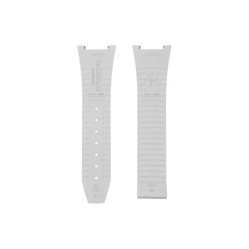 VAGENARI Watch Bands Watch Bands Rubber Strap Compatibility For OMEGA Constellation Collection 41mm Buckle Style Unisex-9