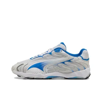 PUMA Inhale Anti Slip Wear Resistant Low Top Running Shoes Unisex Gray Blue
