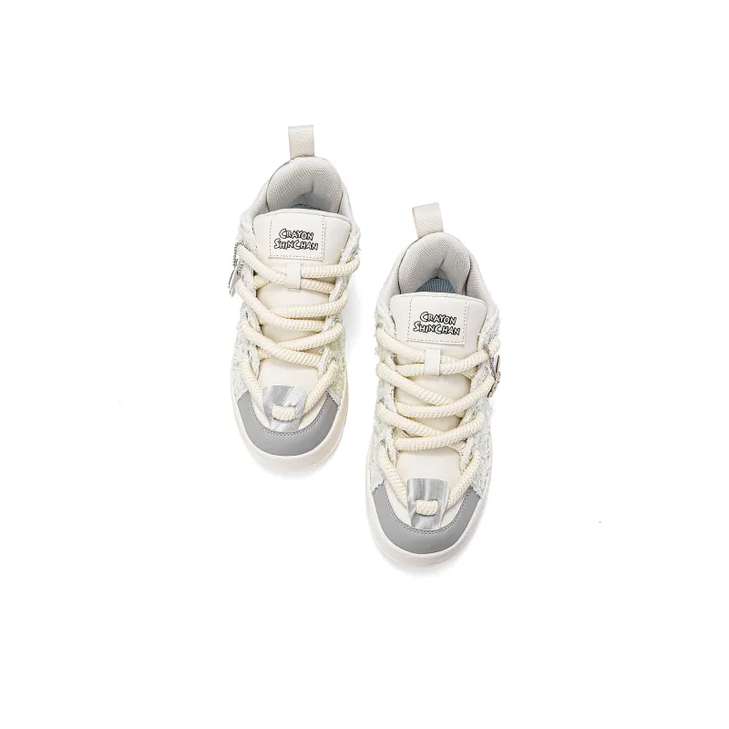 Crayon Shinchan Low Top Skateboard Shoes Unisex-3
