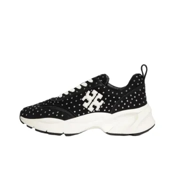 TORY BURCH Good Luck Low Top Casual Shoes Women's Black