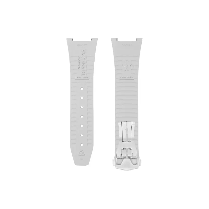 VAGENARI Watch Bands Watch Bands Rubber Strap Compatibility For OMEGA Constellation Collection 41mm Buckle Style Unisex-11