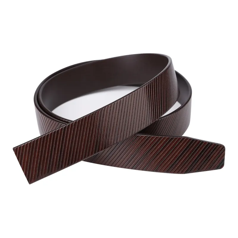 CATELLES Top Grain Cow Leather Headless Belt Men's 3.5cm-9