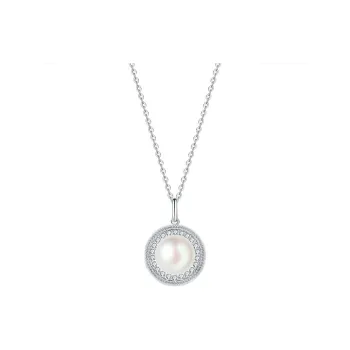 Royal Dragon Mirror Freshwater Pearl Necklaces Women's