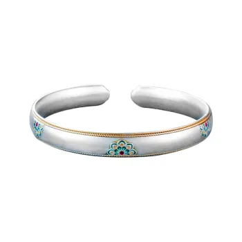 FMC 999 Fine Silver Sterling Silver Bracelets Women's