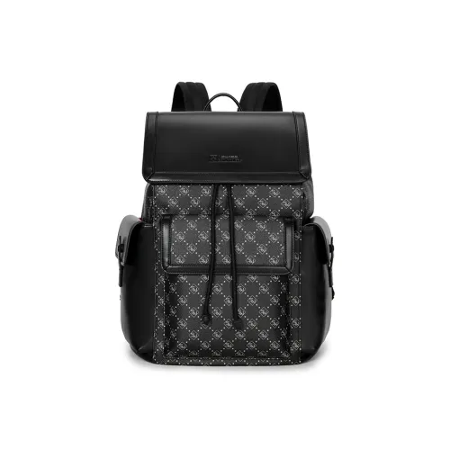 SWISS MILITARY PVC Backpack Laptop Bag Backpack Regular Men's Black