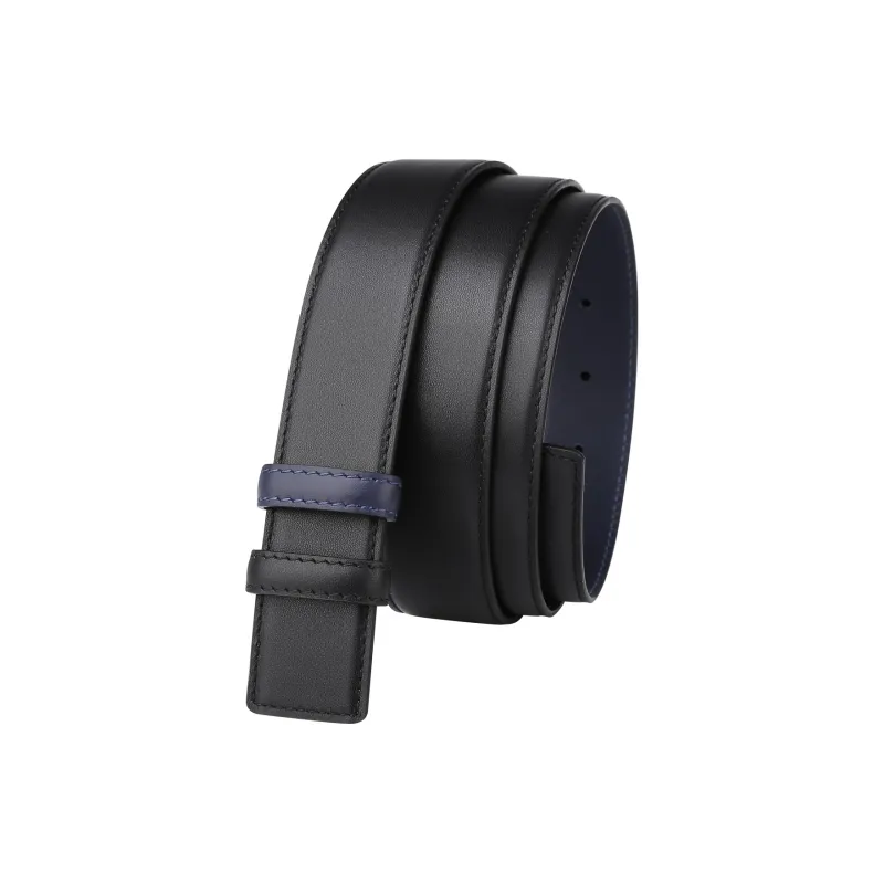 CATELLES Top Grain Cow Leather Headless Belt Men's 3.5cm-17