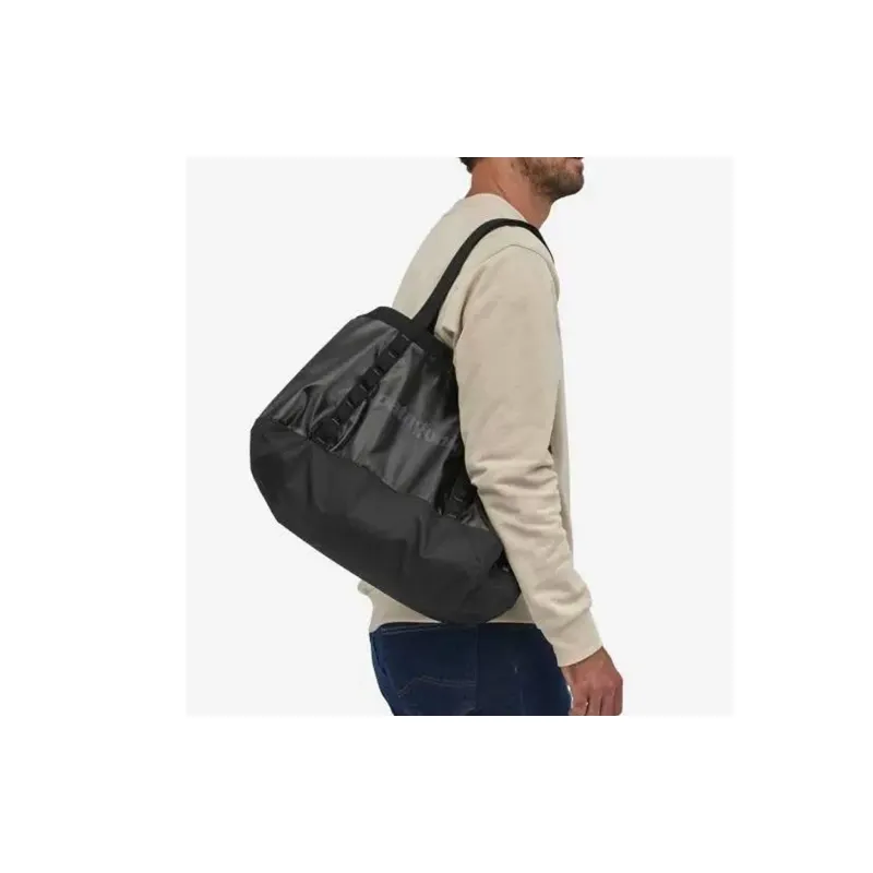 Patagonia Recycled Polyester Tote Bag Shopping Bag Handbag Regular Unisex Black-3