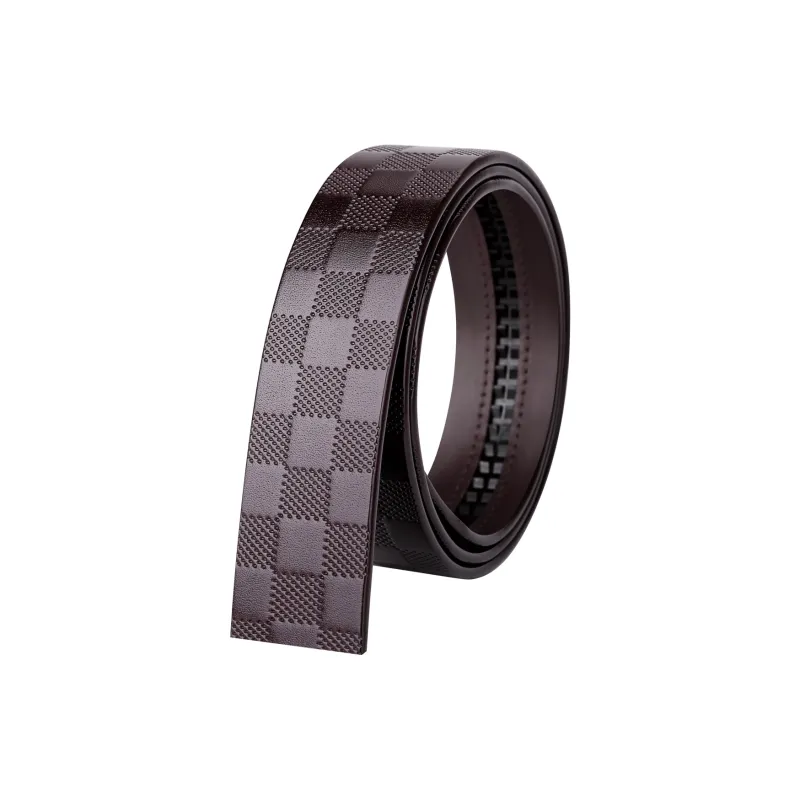 CATELLES Top Grain Cow Leather Headless Belt Men's 3/3.5/3.8CM-0