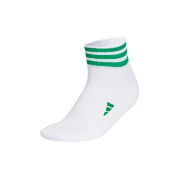 Adidas Golf Ankle Socks Unisex 1 Pack White/Green