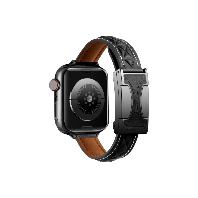 Antey Watch Band Apple Compatibility 175 220mm Genuine Leather Material-6