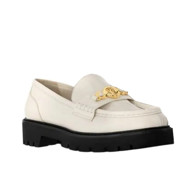 LOUIS VUITTON District Loafers Women's White-1