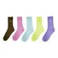 Tranquil Blue+Hibiscus Pink+Crystal Purple+Green Light Yellow+Vintage Coffee