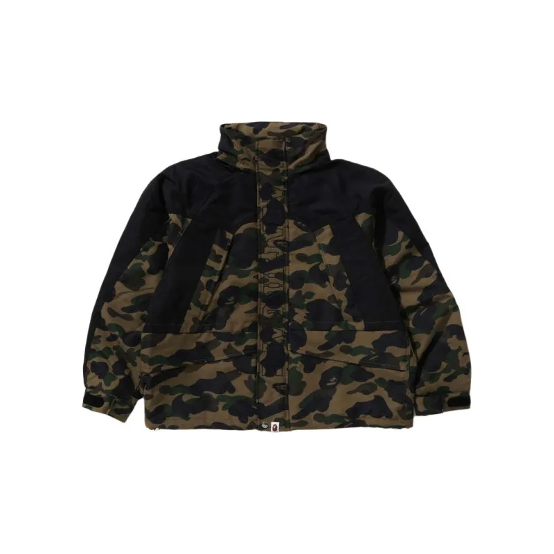 A BATHING APE Camouflage print Jacket-1