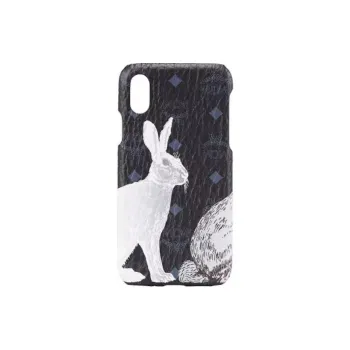 MCM Coated Canvas Material Hide And Seek Rabbit Phone Cases Compatible With IPhone X Cartoon