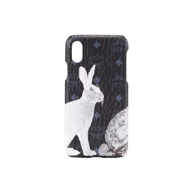 MCM Coated Canvas Material Hide And Seek Rabbit Phone Cases Compatible With IPhone X Cartoon-0