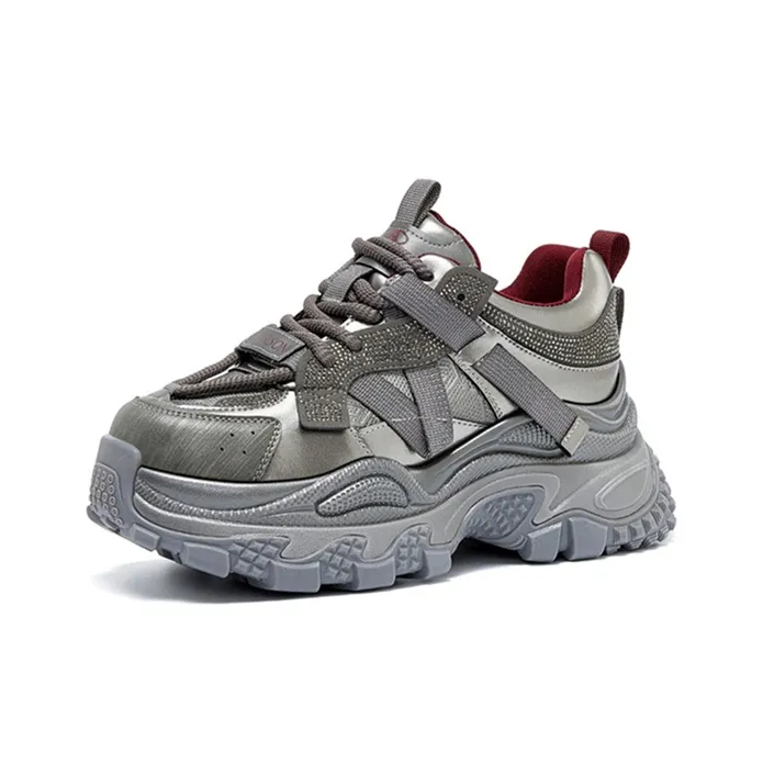 HARSON Low Top Chunky Sneakers Women's-1