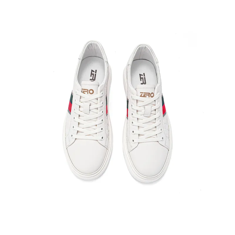 ZRO Skateboard Shoes Men Low Top Black/White-3