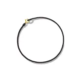 Minimalist Style Couple Rope Bracelet[Black]