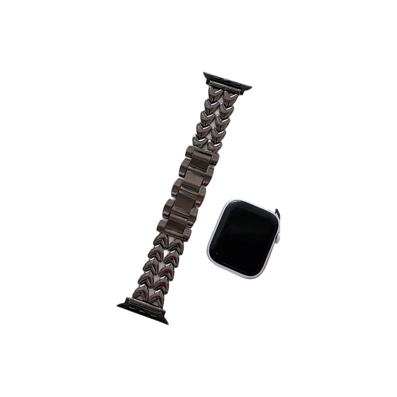 Cuttlefish Grid Watch Band Apple Compatibility Metal-4