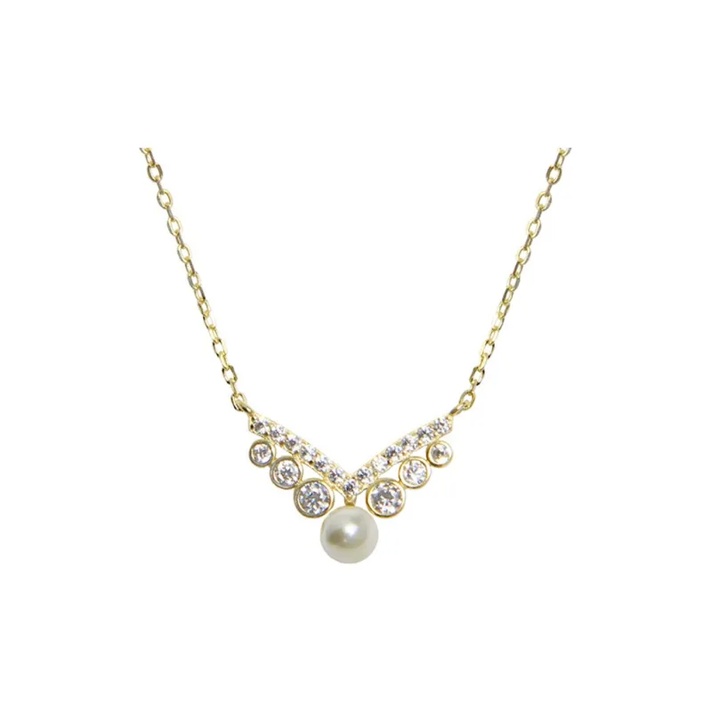 J&KINGLAY S925 Silver Necklaces Women's-0