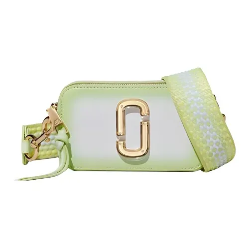 MARC JACOBS Cow Leather Camera Bag, Box Bag, Shoulder Bag, Crossbody Bag Women's Neon Green