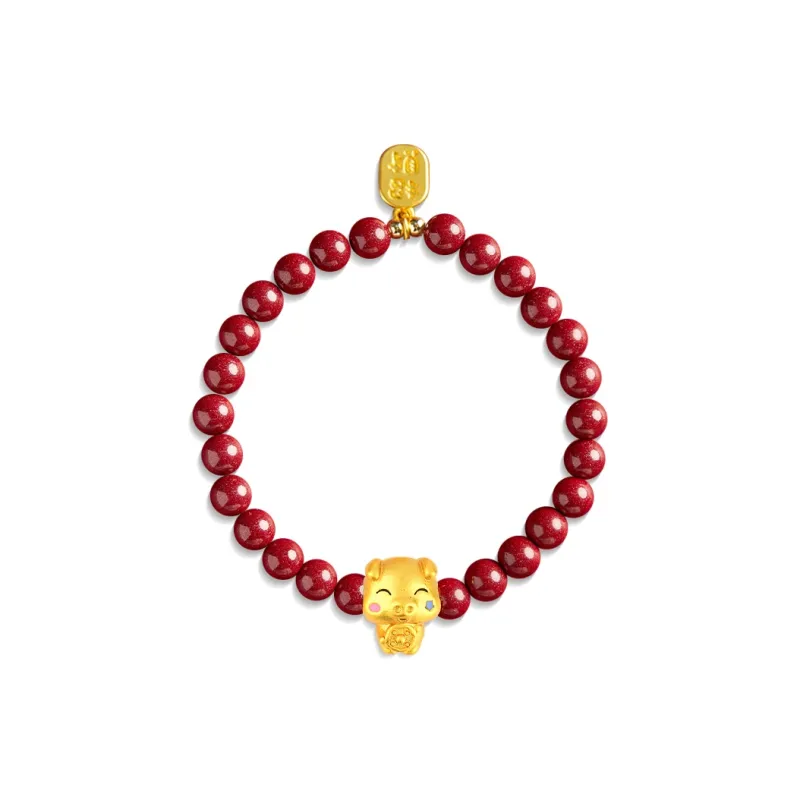EADDA JEWELRY Cinnabar Bracelets Unisex-22