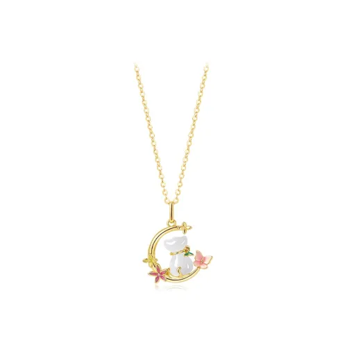 IL&CO. Hetian Jade Necklaces White Jade Women's