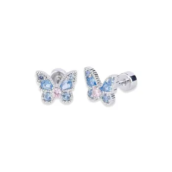 ROGA Titanium Steel Stud Earrings Women's