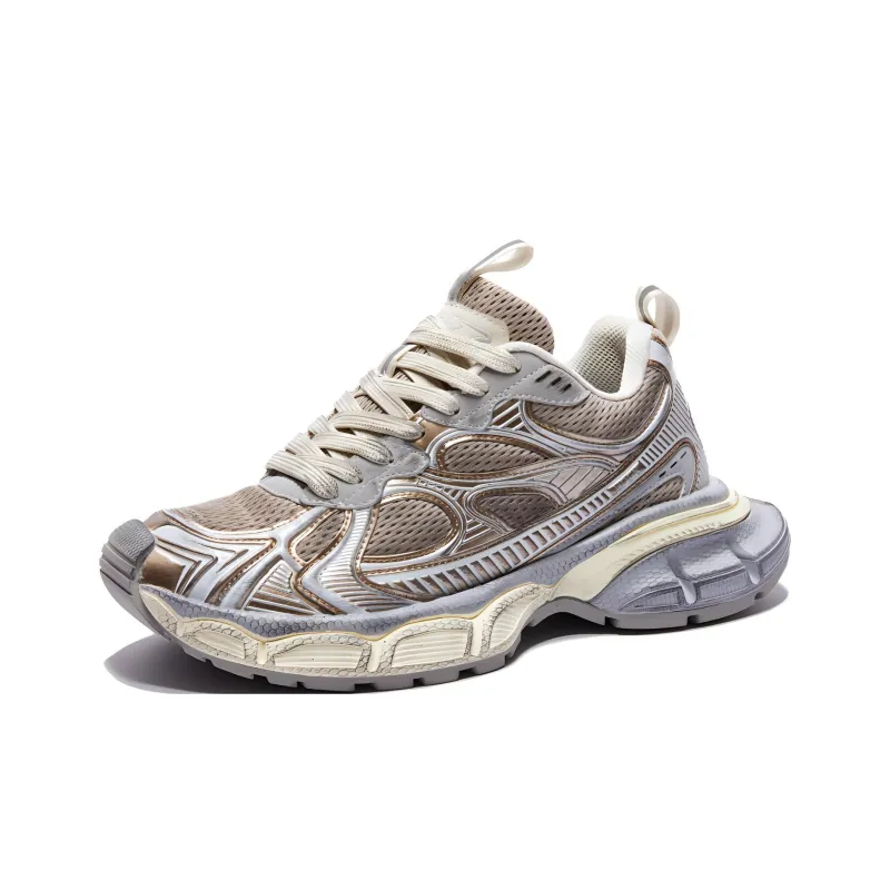 HOGK Cushioning Anti-Slip And Wear-Resistant Low-Top Chunky Sneakers Unisex-14