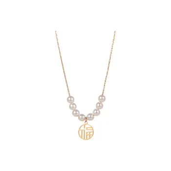 ONEKISS Gold Plated Copper Necklaces Women's