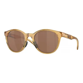 Oakley Injection Molded Round Sunglasses Women's Brown