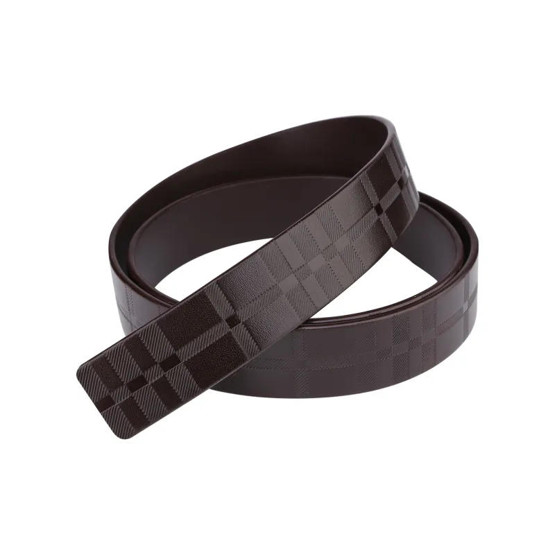CATELLES Top Grain Cow Leather Headless Belt Men's 3.5cm-20