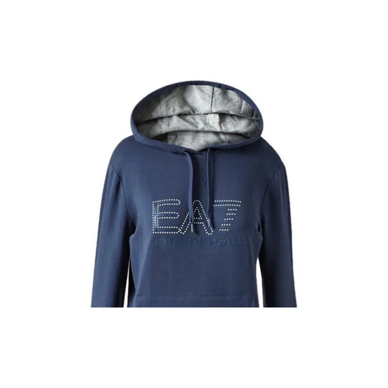 EMPORIO ARMANI EA7 Sweatshirts Women's Blue-3