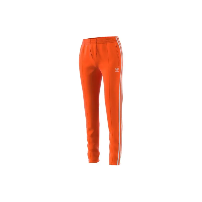 Adidas Originals Adicolor Sports Pants Women's Orange-4