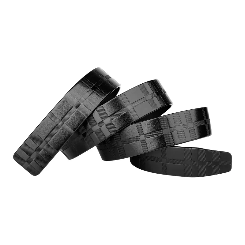CATELLES Top Grain Cow Leather Headless Belt Men's 3.5cm-25