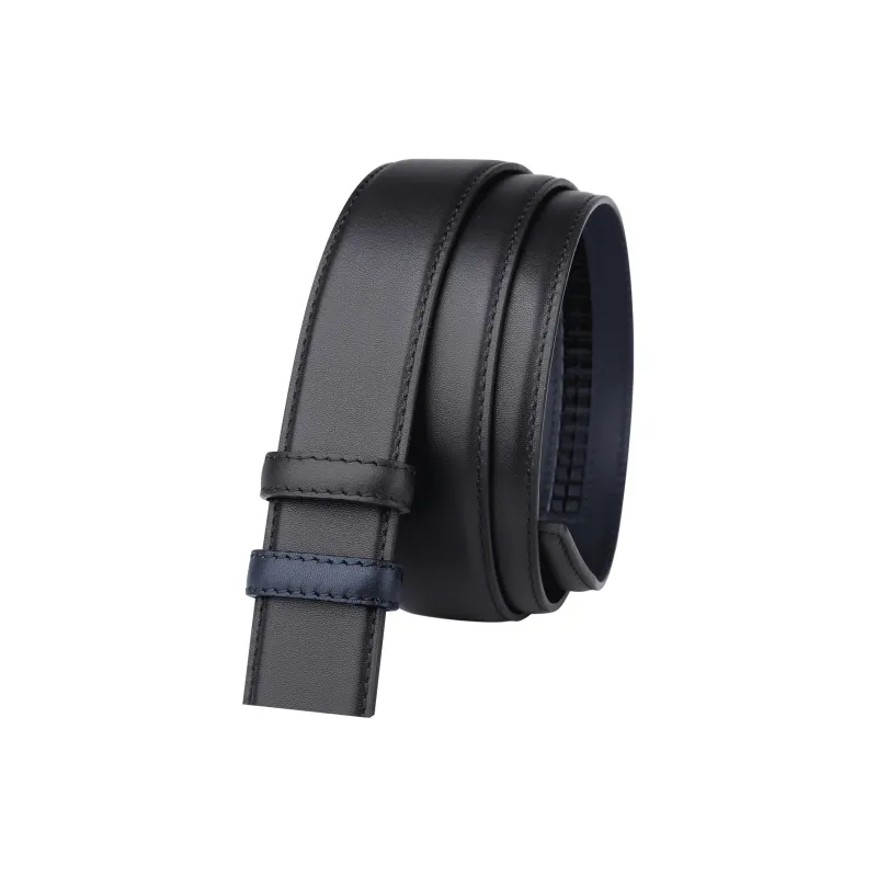 CATELLES Top Grain Cow Leather Headless Belt Men's 3.5cm-7