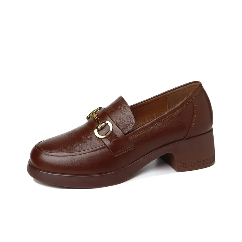 Guci Tianlun Loafers 4.5 Women's-5