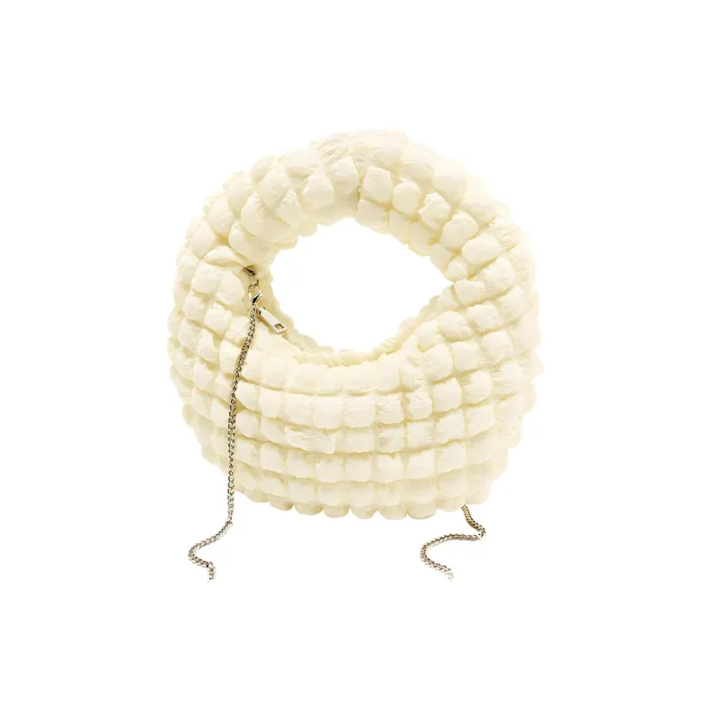 ZARA Polyester Crossbody Handbags Mini Women's White-1