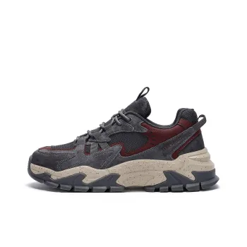 JEEP SPIRIT Chunky Sneakers Men Low-Top Volcanic Gray