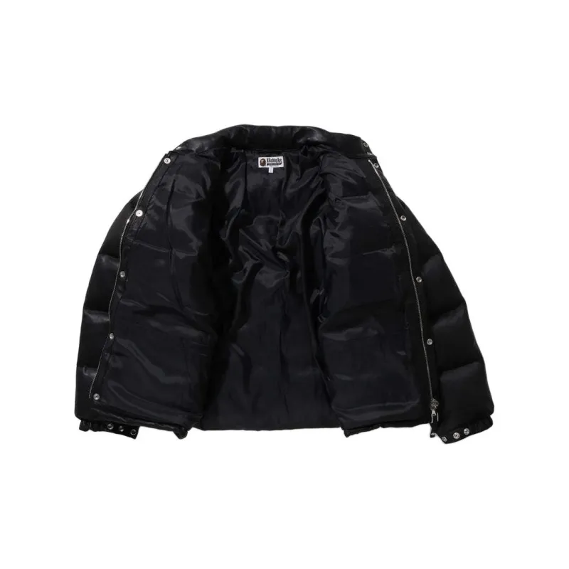 Bape Leather Classic Down Jacket Jacket-2