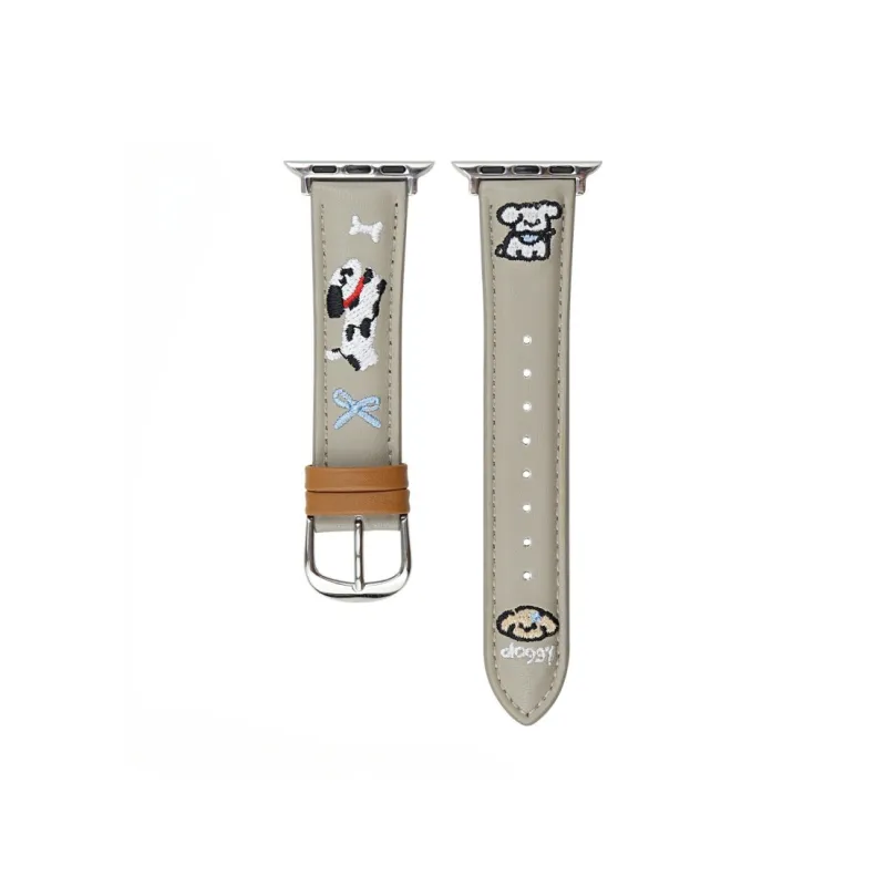 LOVINGCOOL Apple Compatibility Watch Band Genuine Leather Material-10