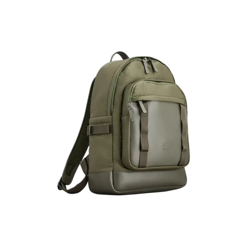 TOD'S Nylon Backpack Medium Size Men's Green-1