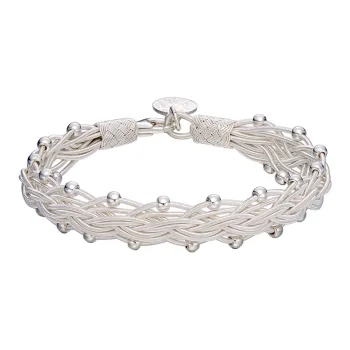 LUCKYMOJO 990 Fine Silver Bracelets Women's