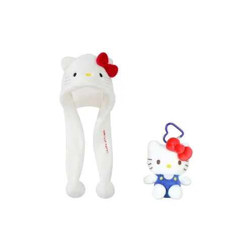 Hello Kitty Polyester Hoods & Plush Hats Unisex