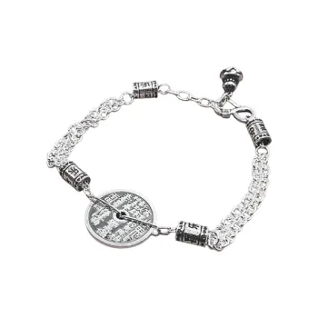 RURA S999 Fine Silver Bracelets Unisex Silver