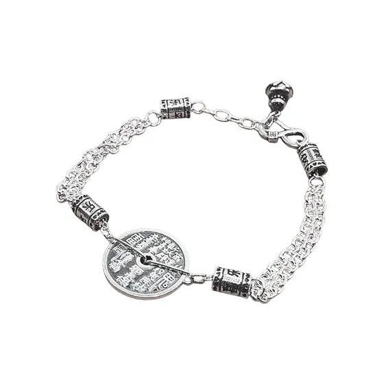 RURA S999 Fine Silver Bracelets Unisex Silver-0