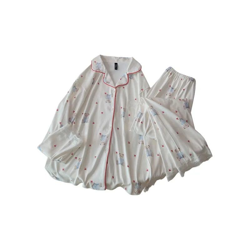 MADALLO Pajama Set Women's Apricot-0
