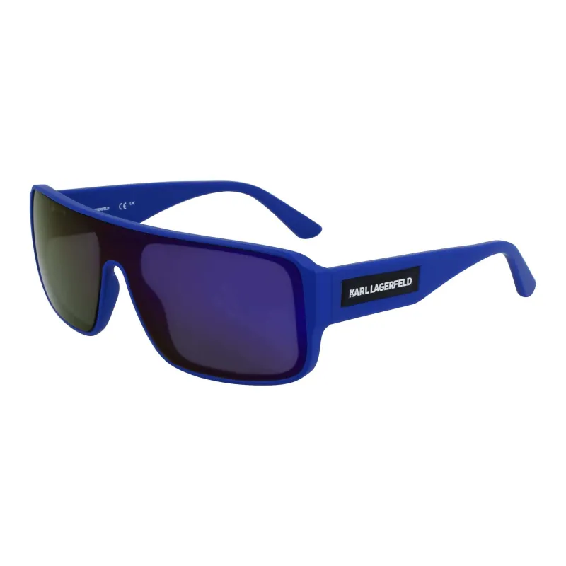 KARL LAGERFELD Non Glass Square Sunglasses Unisex Blue-0